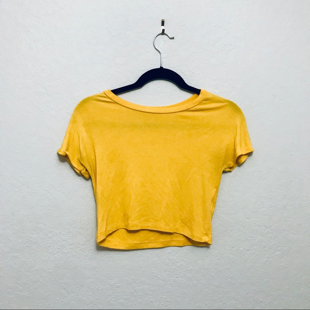 Zara yellow tee